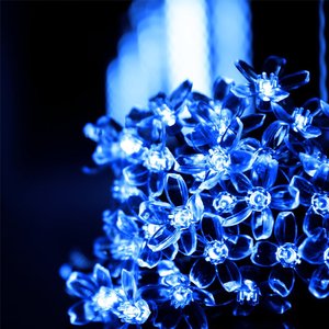 ไฟประดับต้นไม้,ไฟ Led พลังงานแสงอาทิตย์ซากุระซากุระซากุระไฟสปอตไลท์50led ลูกปัดตกแต่งสำหรับพุ่มไม้รั้วต้นไม้