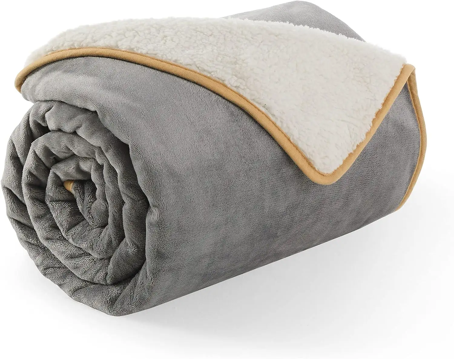 ผ้าห่มขนแกะเชอร์ปาหนาสำหรับสัตว์เลี้ยง,ผ้าห่มโยนที่นอนสุนัขกันน้ำสำหรับกลางแจ้ง