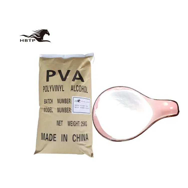 Nhà sản xuất giá Polyvinyl rượu 2488 PVA 088 50 bột poly Vinyl 120 lưới trắng nước hòa tan Polyvinyl rượu 1 tấn