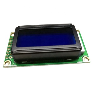 ET-0802 LCD blaues hintergrundlicht-Bildschirm DC 5 V 0802 8 × 2 Zeichen LCD-Anzeigenmodul mit IIC i2C Schnittstelle für Arduino