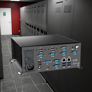工业控制迷你电脑4U服务器I3壁挂式串行COM视觉Linux主机小型化工业控制机 - Product Image 1