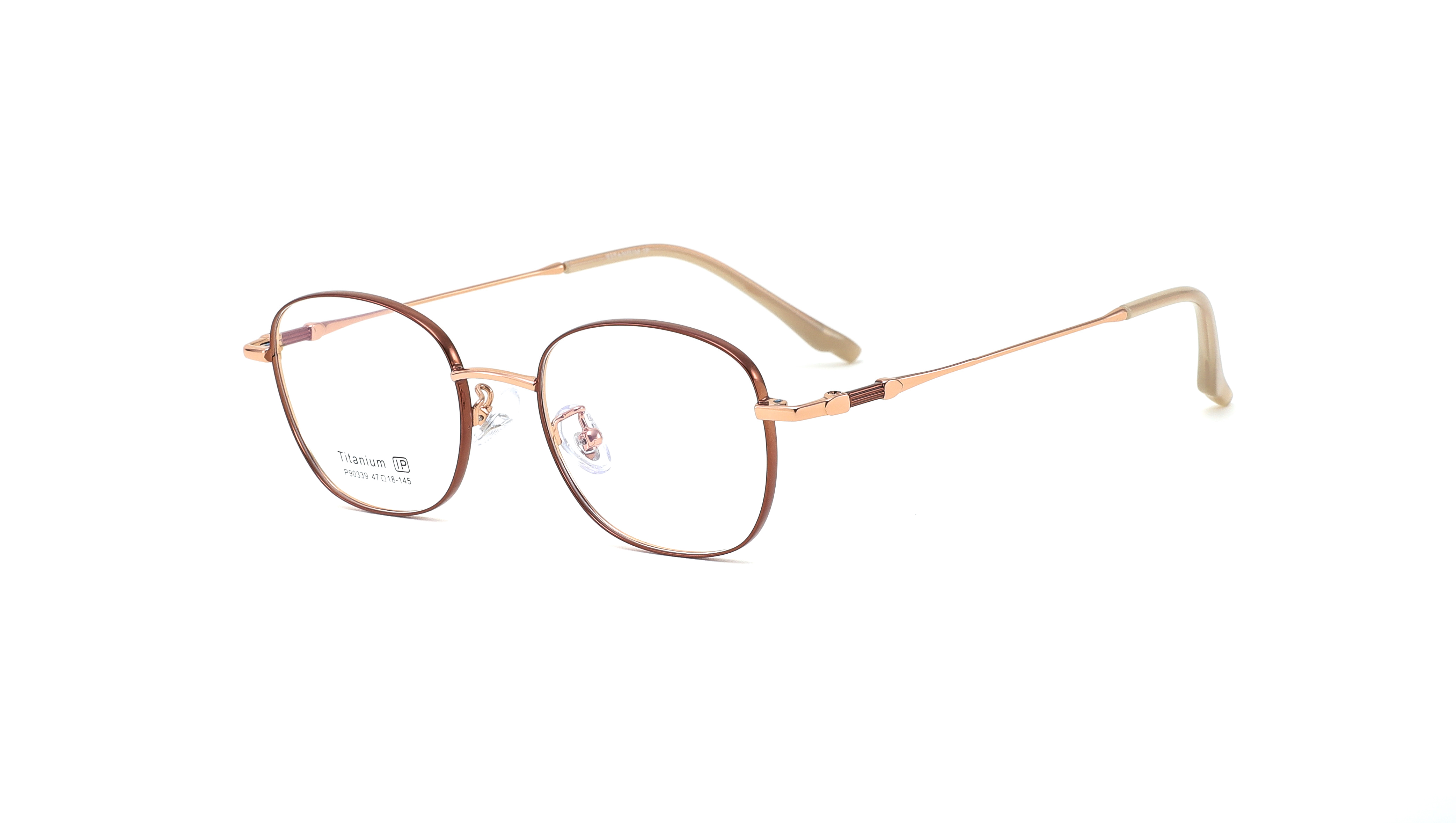 Marron / Or Rose