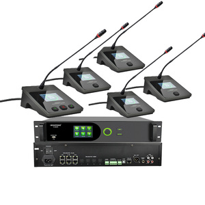 Проводной аудиоконференцсвязи VD7800 Gooseneck TCP/IP/RJ45 сетевой интерфейс Ethernet кабель микрофон прочный металлический материал - Product Image 1