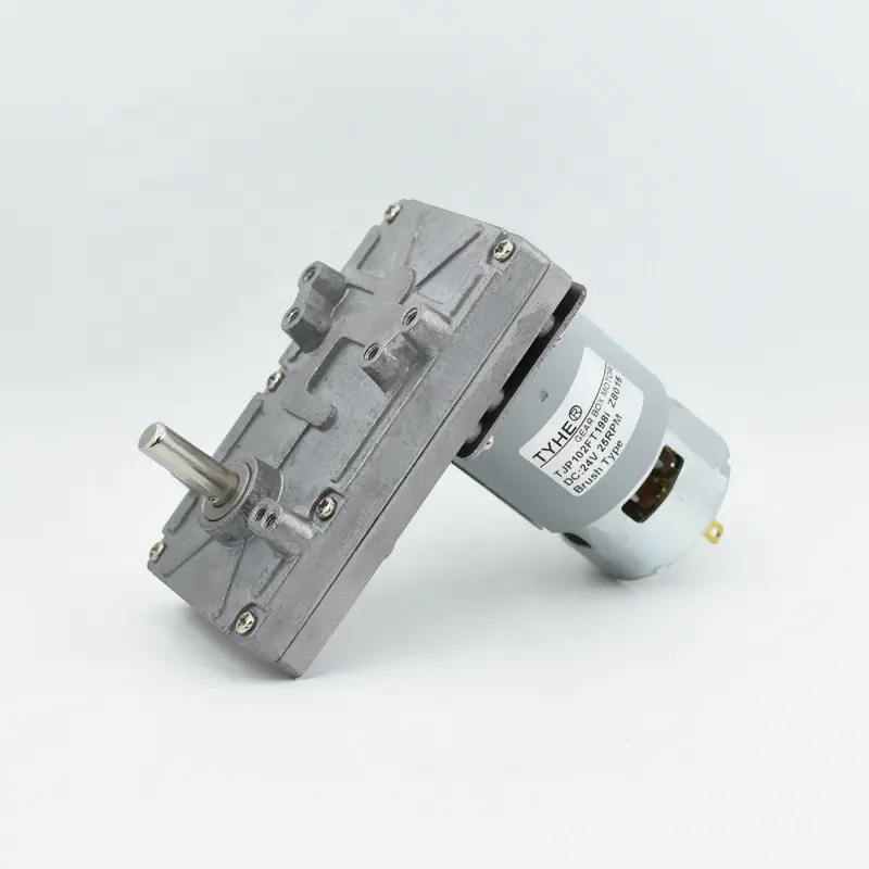 Manufacturer 102*60mm gear box 12v 24v 70 rpm 80 rpm 40 watt 25w dual shaft rs-775 electric micro dc flat gear reducer motor