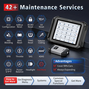 XTOOL D9MAX診断ツールJ2534 ECUプログラミングコーディングIMMO FCA Autoauth自動車診断装置 - Product Image 5