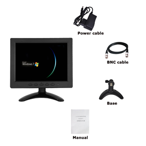 8 9,7 10,1 monitor de pantalla táctil LCD de 12 pulgadas monitor portátil de escritorio monitor de computadora PC