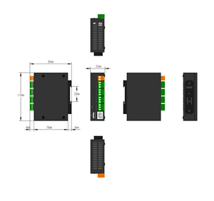 Milesgo Modbus Gateway Modbus BACnet a Modbus RTU/TCP BACnet Certificación de recopilación de datos IP CE ISO9001 - Product Image 2