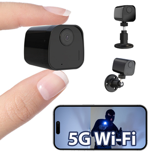 便携式5G WiFi迷你IP凸轮2K 3MP室内安全摄像机夜视CMOS传感器网络运动PTZ云sd卡NVR - Product Image 1