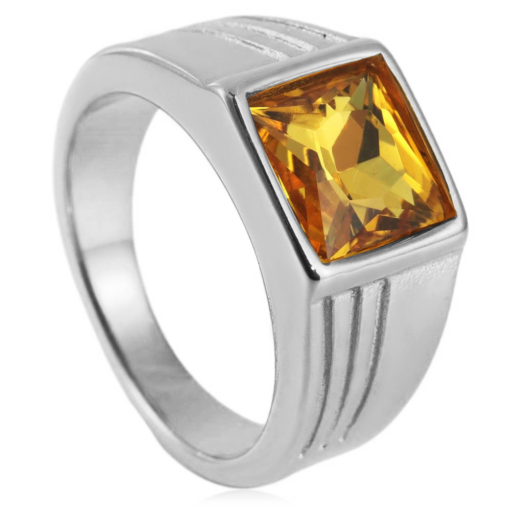 Steel color (yellow sapphire)