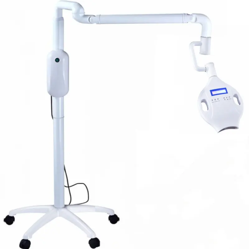 Macchina per sbiancamento dentale dentale dentale per sbiancamento dei denti della lampada sbiancante a LED Laser Mobile con custodia Mobile