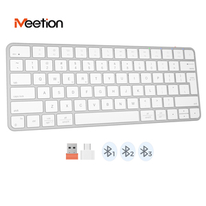 Meetion IKEY K210-Cargador inalámbrico para Mac, con Bluetooth y teclado numérico, para Magic teclado