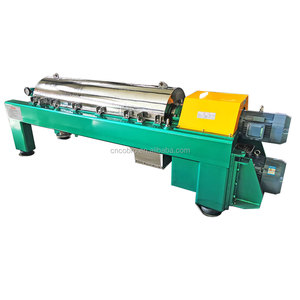 スラッジの固体液体分離のためのモーター付き連続3相デカンター遠心分離機 - Product Image 4