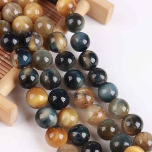 JC Crystal High Quality 6mm 8mm Natural tiger Eye Gemstone <strong>Beads</strong> , Hot Sales Blue tiger Eye <strong>Beads</strong> 6mm Natural Stone <strong>Beads</strong>