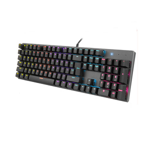 Teclado francés con cable de escritorio de buena calidad, teclado numérico, venta directa de fábrica, teclas Multimedia - Product Image 3