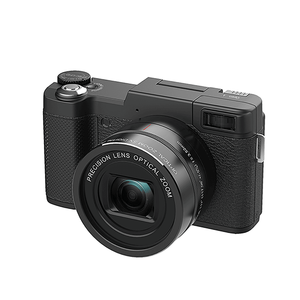 Yeni başlayanlar için 3 ''IPS ekran ile 5X optik Zoom 4K dijital kamera şarj edilebilir, otomatik odaklama, tip-c Video kamera - Product Image 5