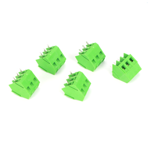 Bloque de terminales de cableado de PCB tipo tornillo de conector USB 2P 3P enchufable directo de fábrica con voltaje nominal de Pin recto 300V - Product Image 3