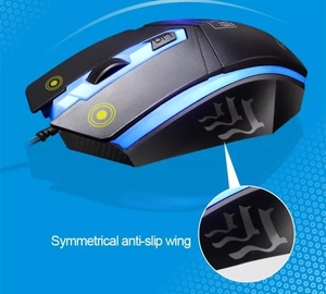 G21 professionals LED gaming wired keyboard and mouse combo retroilluminato full size per gamer desktop mouse keyboard set - Product Image 4
