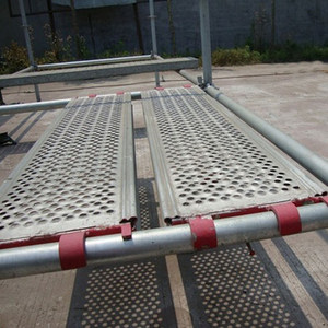 EN12811 Certified Pregalvanized Steel Board/Decking/Walk Platform for <strong>Multi</strong> <strong>Functional</strong> Rosette/Ring Lock System <strong>Scaffold</strong> - Product Image 3