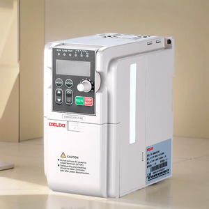 220V Ac Drive DELIXI EM60 1 相输入 1hp 纺织机械电源变频器 215*153 * 208毫米逆变器 - Product Image 1