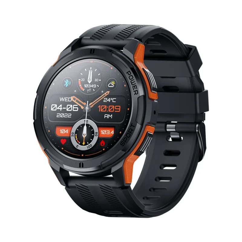 2023 466*466 AMOLED C25 smartwatch BT שיחות VC30F לב אמיתי שיעור SPO2 ניטור חיצוני ספורט גברים שעון חכם c25