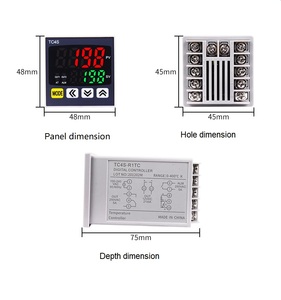 TC4S 48*48 Relay Dual <strong>Output</strong> Multiple Input Digital Intelligent <strong>PID</strong> <strong>Temperature</strong> <strong>Controller</strong> for Kilns - Product Image 6