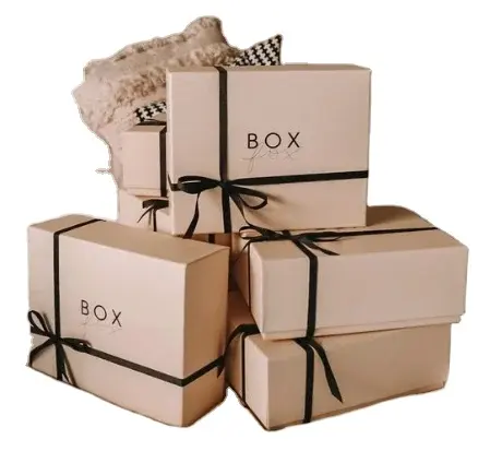 Caja de madera impresa personalizada hecha a mano al por mayor caja de regalo de chocolate de madera cinta de color para decorar Cajas de Regalo embalaje