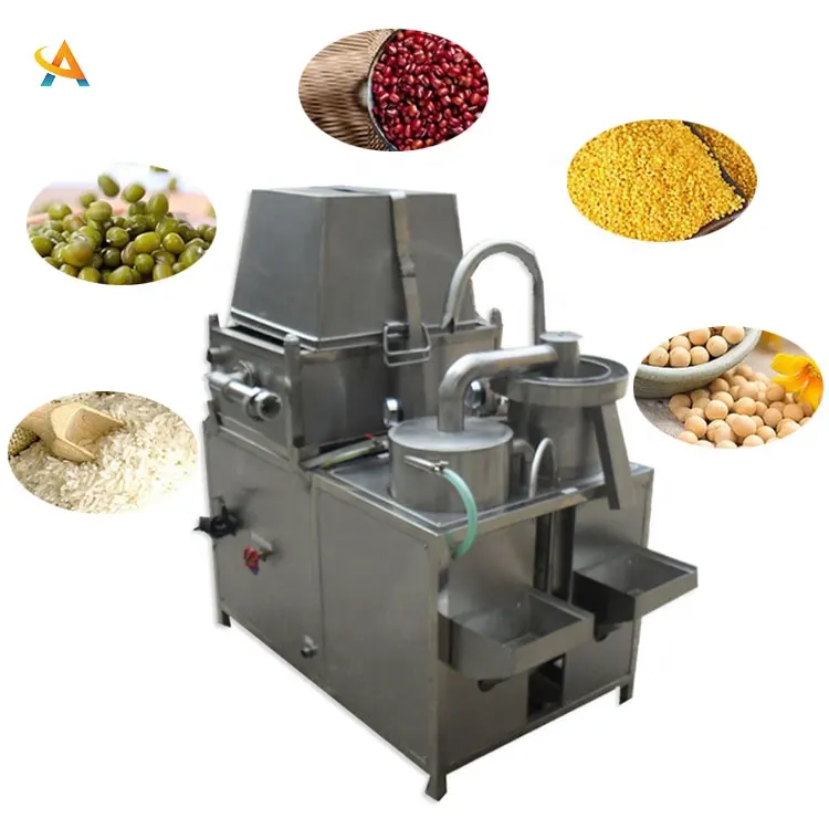 Lavadora de arroz de alta resistencia, máquina de limpieza de cultivos, hecha en china