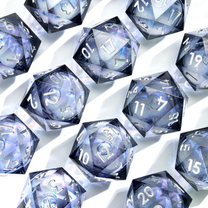 50Mm Chonk D20 Hars Grote Vloeistof Dnd Rpg Dobbelstenen Voor Tafelspel Bord Veelvlakkige Vorm 1e Editie D20 - Product Image 6