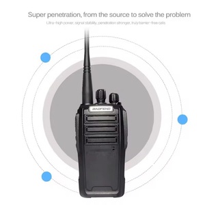 Baofeng UV-6 Dual Band Headset Handheld 2-Wege-Radio Computer Programmierung Schwarz 3,7 V Langstrecken sender Walkie Talkie - Product Image 3