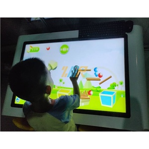 Juego de rompecabezas de 43 pulgadas para educación, mesa de juegos con pantalla multitáctil, mesa de pantalla táctil para niños, mesa interactiva multitáctil - Product Image 1