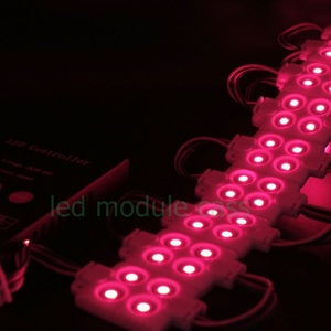 Epoksi IP65 açık kare LED modülü RGB 12V enjeksiyon ABS arka ışık reklam kutusu 4leds SMD 5050 1W RGB led modülü - Product Image 4
