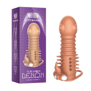 Männliches Sexspielzeug Vibrierendes Spike-Kondom mit Kugel Vergrößern Verzögerung Kristall Weiblicher G-Punkt Orgasmus Erwachsene Produkte Vibrator Penis Ärmel - Product Image 5