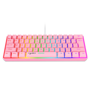 RGB照明背光游戏键盘2.4G无线蓝牙5.0 61键游戏键盘 - Product Image 3