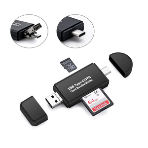 En çok satan USB 3.1 tip-c erkek USB 3.0 OTG TF SD dişi adaptör kart okuyucu - Product Image 1