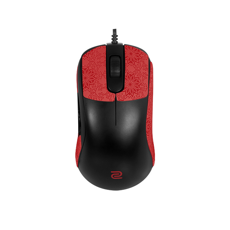 1pcs Half pack Mouse sticker-Red Snow pattern