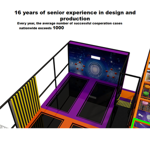 Sân chơi trong nhà lớn với trò chơi mê cung thiết bị chơi trong nhà mềm cho trẻ em - Product Image 6