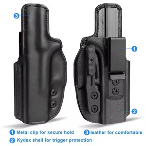 कस्टमाइज्ड किल्स iwb बेल्ट होल्स्टर वास्तविक चमड़े और केयडेक्स सामग्री सामरिक बंदूक होल्स्टर - Product Image 3
