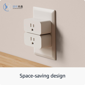 PXGJ Reino Unido Eu Home Alexa Google Control remoto WiFi Smart Plug Socket 16A 10A Rated Smart Home Plug - Product Image 2