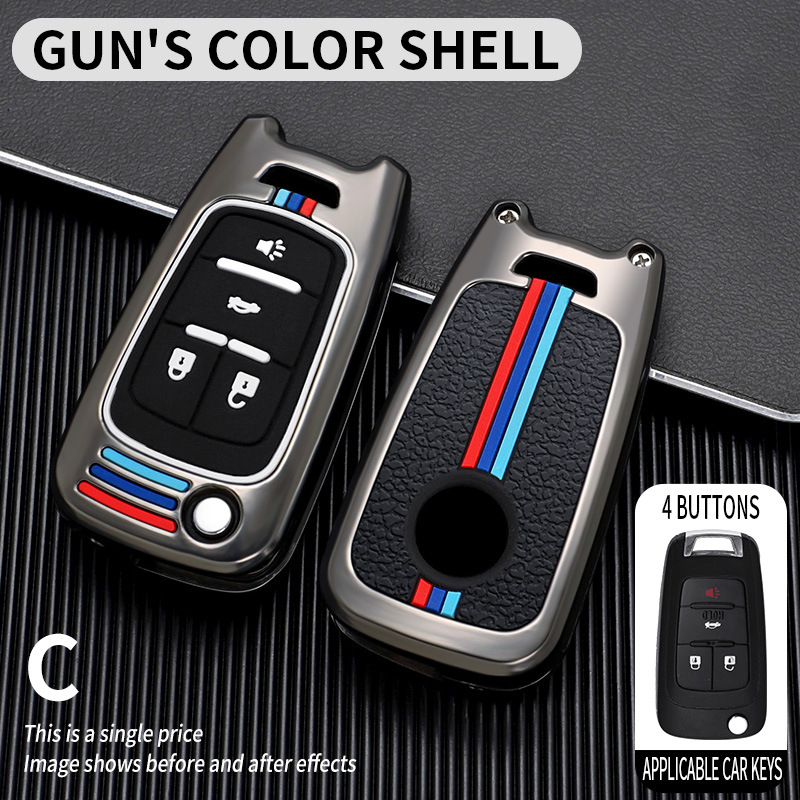 C 4 clés couleur pistolet coque unique