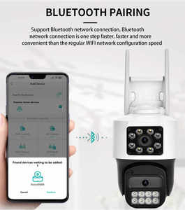 Icsee Wireless IP Home Security <strong>Camera</strong> Full HD 6MP Dual Lens with High-Speed Spherical WiFi PTZ Two-Way Audio Dual Video - Product Image 5