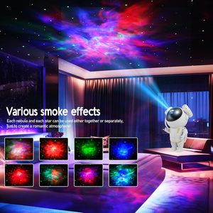 Astronot Galaxy için LED yıldızlı gökyüzü gece lambası ABS bulutsusu uzay yıldız projektör zamanlayıcı uzaktan kumanda ile yatak odası tavan için De - Product Image 2