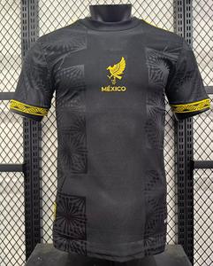 Top Thailand player version Size S-3XL 2526 <strong>Mexico</strong> Special edition black Soccer Jersey 2025 <strong>Mexico</strong> black Diy Football Jersey - Product Image 1