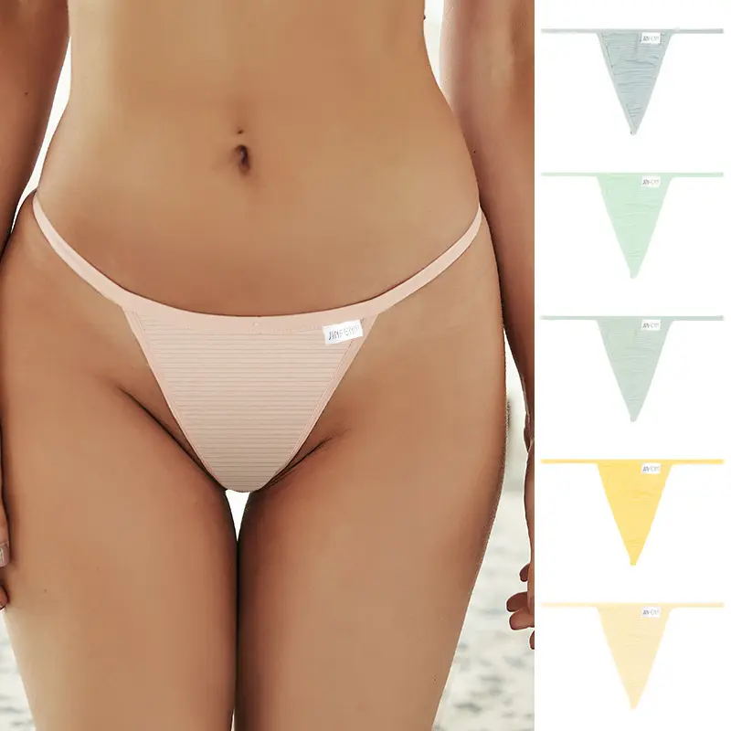 Mini tangas de algodón sexys para mujer, bragas de talla grande de cintura baja, Micro G String, XXX