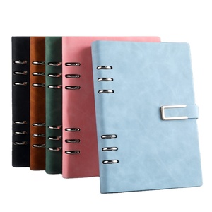 Customized A5 Binder Planner 6 Ring Loose Leaf <strong>Insert</strong> Filled Paper <strong>Notebook</strong> Daily Weekly Monthly - Product Image 1
