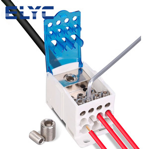 UKK 80A配電端子台パネル端子台配電ボックスユニポーラDINレール端子台 - Product Image 4