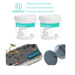 Yangın geciktirici dolgu macunu termal iletken saksı yapıştırıcısı LED ekran PCB için doldurma ve sızdırmazlık bileşenleri için korozyon yok - Product Image 2