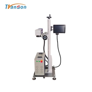 Transon 20W 30W 50W döner Mopa Fiber lazer yazıcı bölünmüş Fiber lazer işaretleme makinesi için takı kalem köpek künyeleri oyma makinesi - Product Image 6