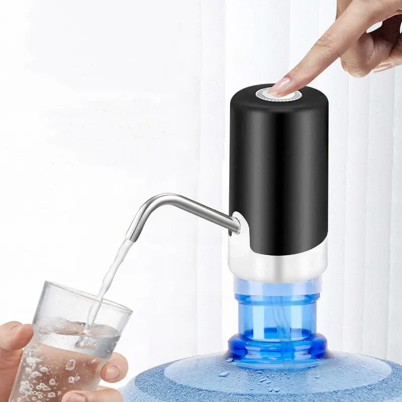 Bomba dispensadora de agua independiente eléctrica portátil, alimentada por USB/batería para el hogar, el coche, el exterior, RV, el uso en el garaje del hotel