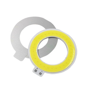 42mm Round COB Ring <strong>LED</strong> Circle Light Chip for Bicycle Lamp Flashlight Signal Lighting <strong>3V</strong> 3.7V 12V <strong>LED</strong> Bulb Warm Cold White Bulb - Product Image 3