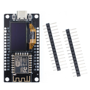 NodeMCU ESP8266 geliştirme kurulu ile 0.96 inç OLED ekran, CH340 sürücü modülü için IDE/Micropython programlama
